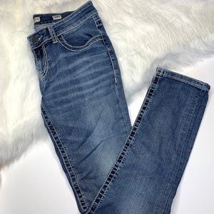 BKE Stella Skinny Medium Wash 28R
